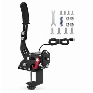 aikeec 64Bit PC USB Handbrake Upgrade SIM Racing Games Logitech G25 G27 G29 T500